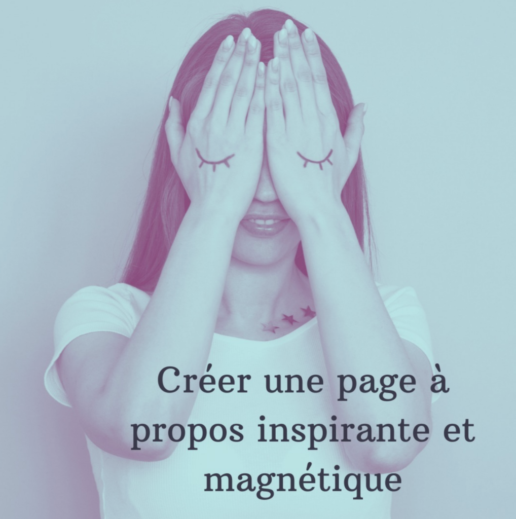 créer une page à propos