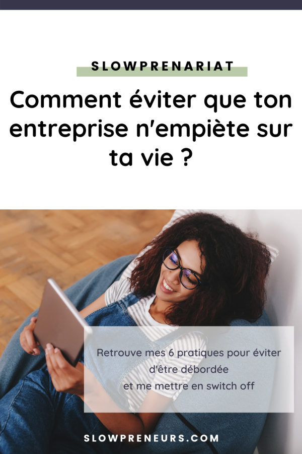 slowprenariat et gestion de temps